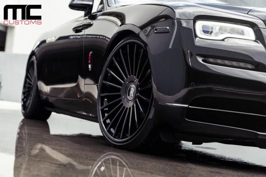 Детали экстерьера Rolls-Royce Wraith Black by MC Customs 2018 года  (фото 10 из 10)